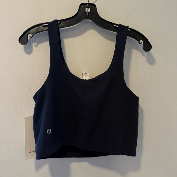 Women's Navy Blue Sleeveless Top - Picture 8 of 8